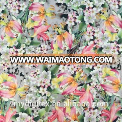 100% cotton fabric prints small flower print fabric for apperal